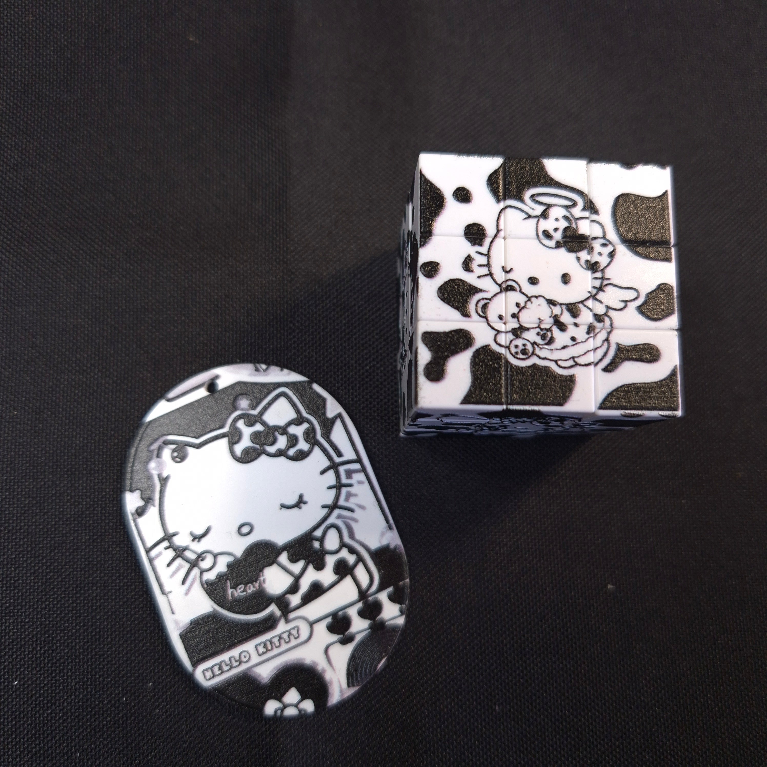 Black and white Sanrio