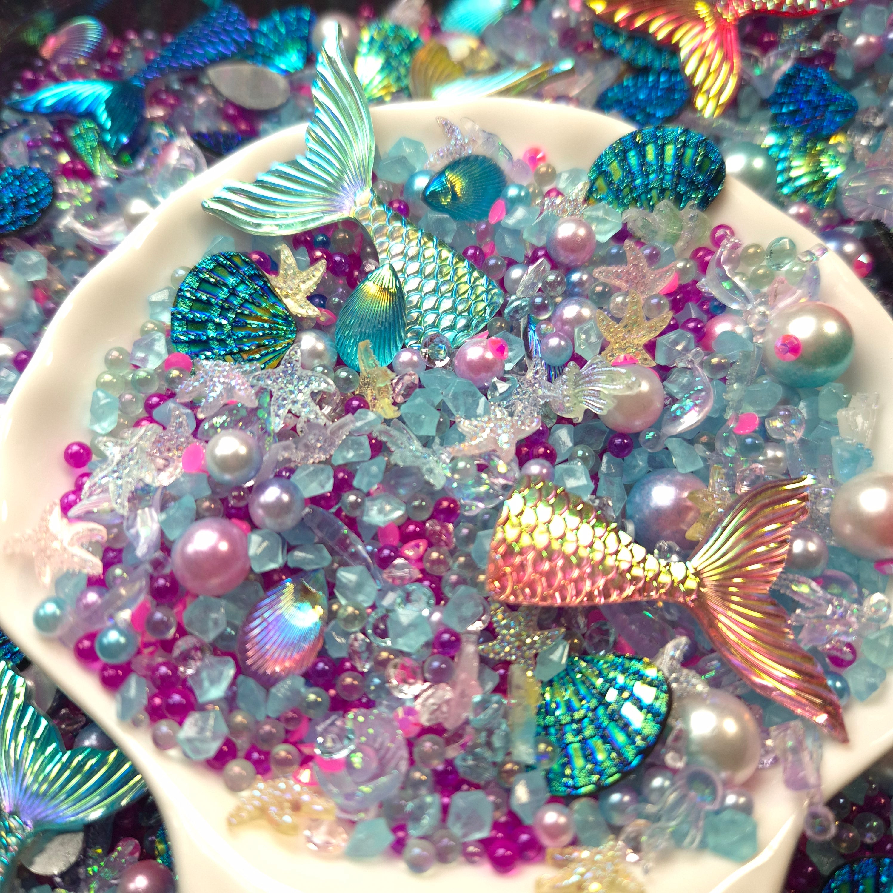 Little mermaid ( DIY / nail charm only NO beads)