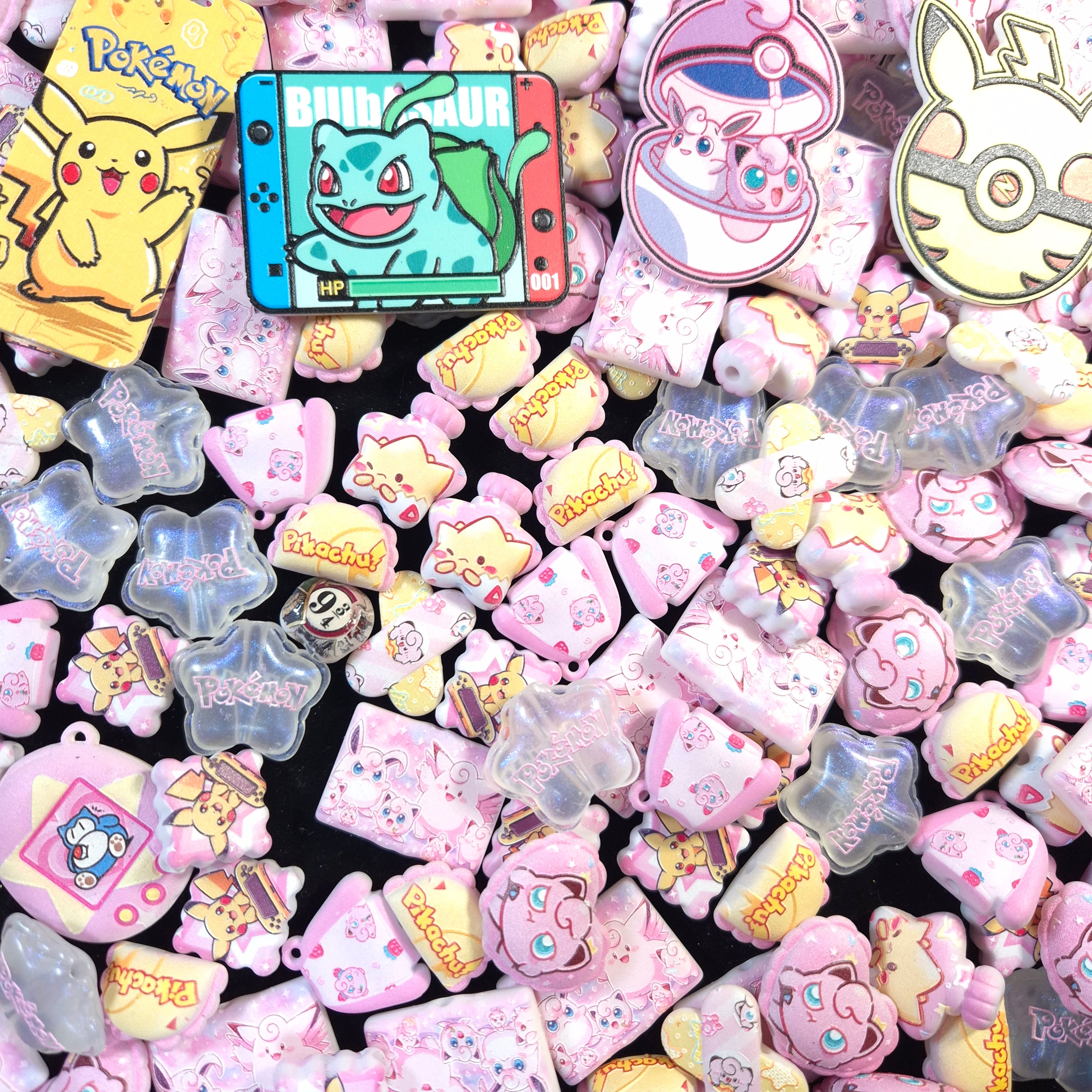 Pokemon Acrylic beads